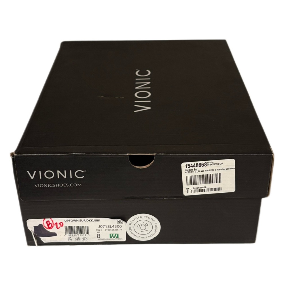 Vionic Olive Ankle Booties NWT - image 10